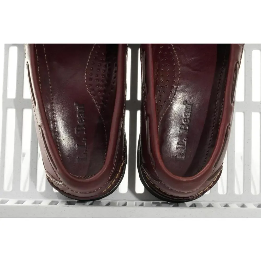 Vintage VTG LL Bean Tassel vibram Loafers Men's Sz 8.5D Shoes L.L. Bean